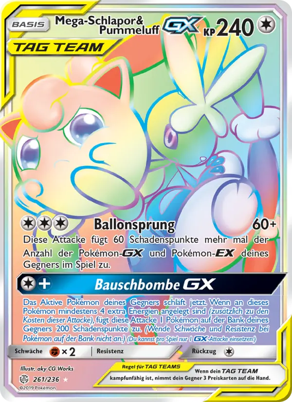 Mega-Schlapor & Pummeluff GX #261 — Welten im Wandel