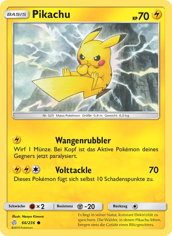 Pikachu #66 — Welten im Wandel (Reverse Holo)