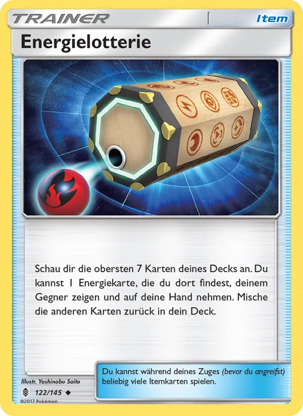 Energy Loto #122