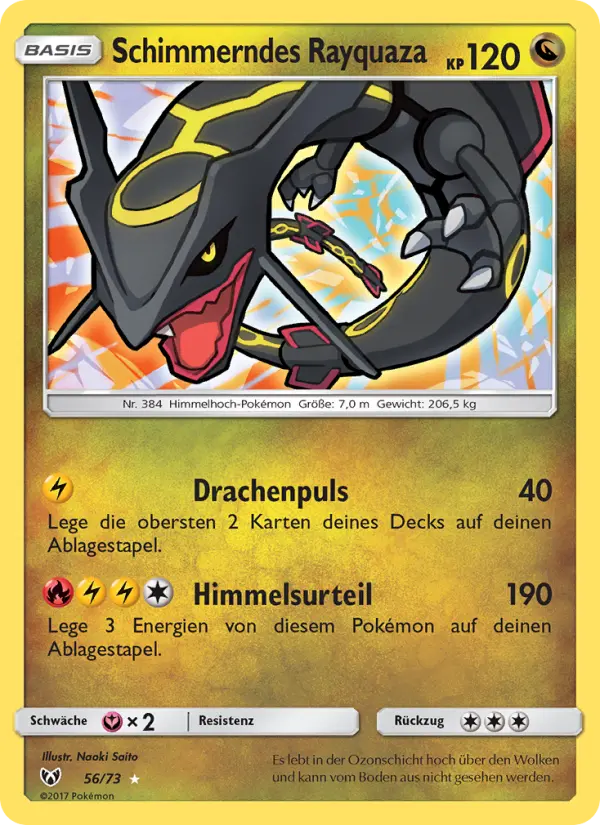 Schimmerndes Rayquaza #56 — Schimmernde Legenden