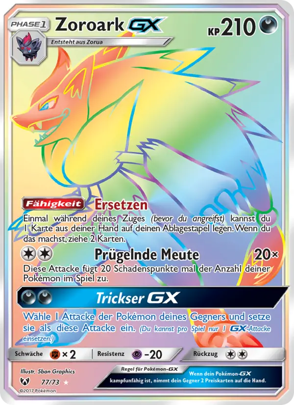 Zoroark GX #77