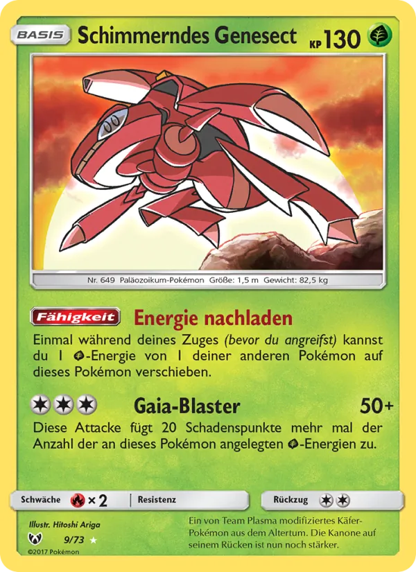 Schimmerndes Genesect #9