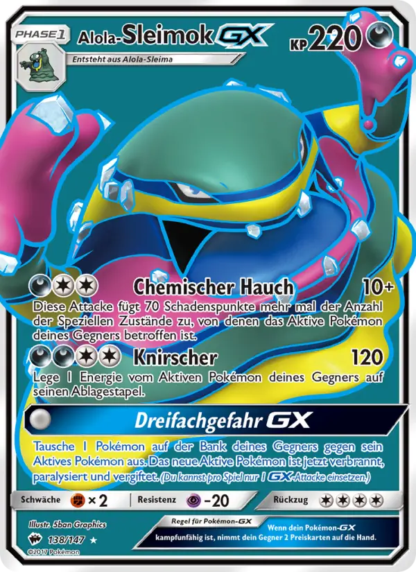 Alola-Sleimok GX #138