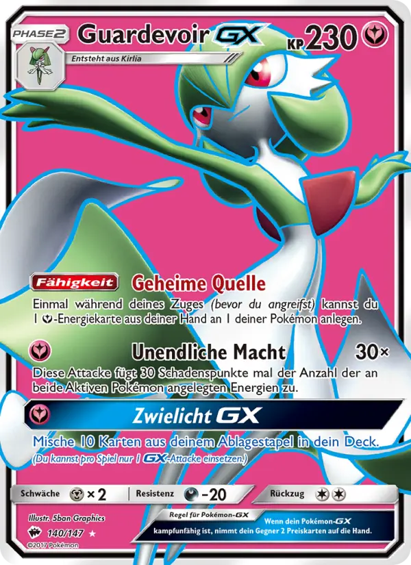 Guardevoir GX #140