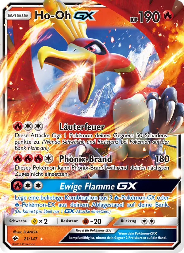 Ho-Oh GX #21