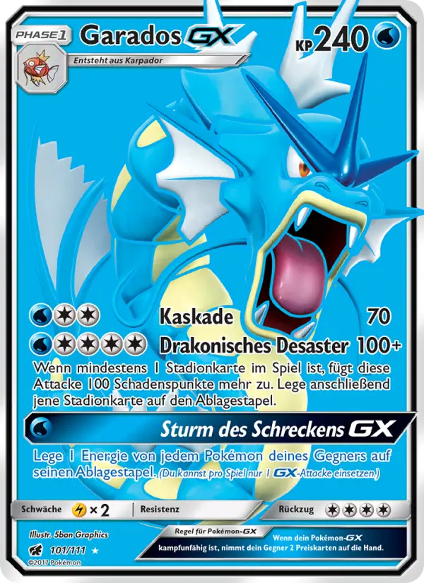 Gyarados GX #101