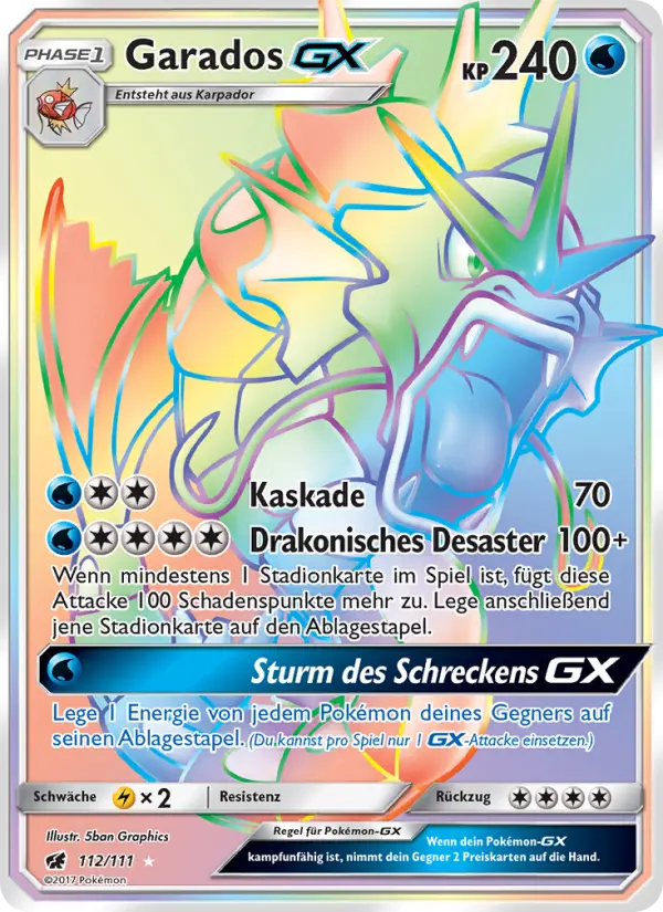 Gyarados GX #112