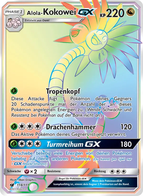 Alola-Kokowei GX #118