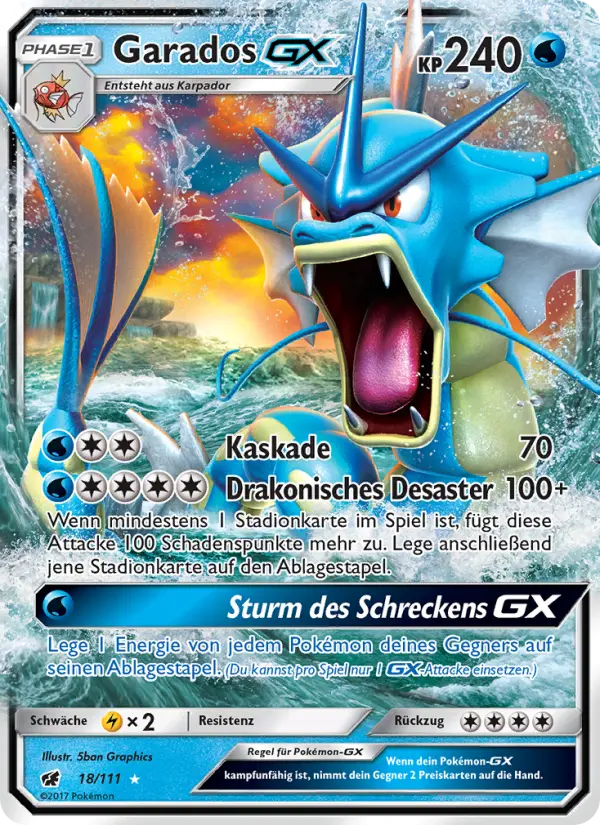 Gyarados GX #18