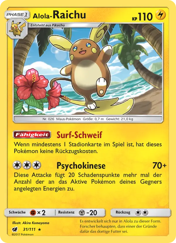 Alolan Raichu #31