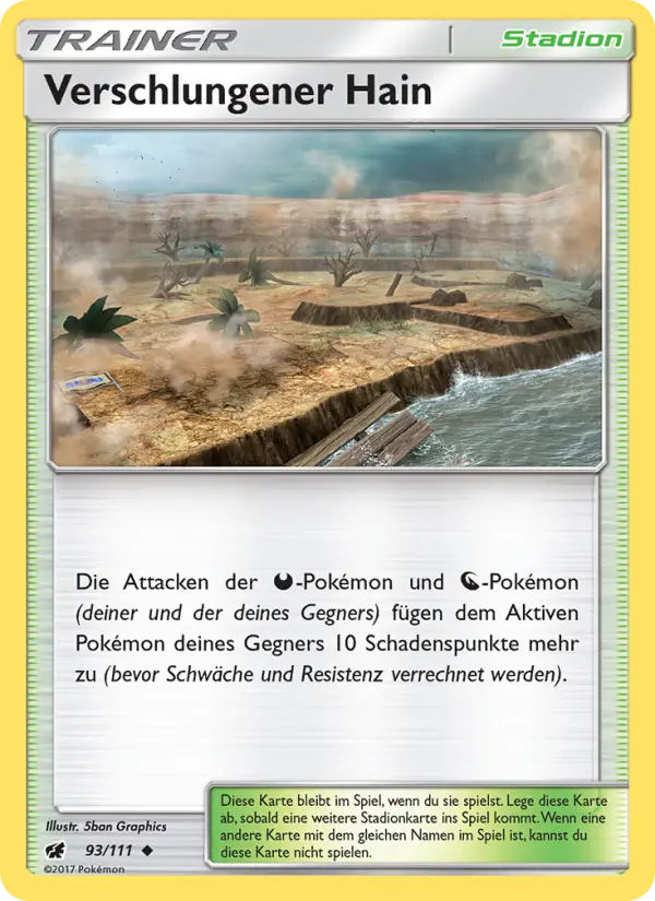 Verschlungener Hain #93 — Aufziehen der Sturmröte (Reverse Holo)