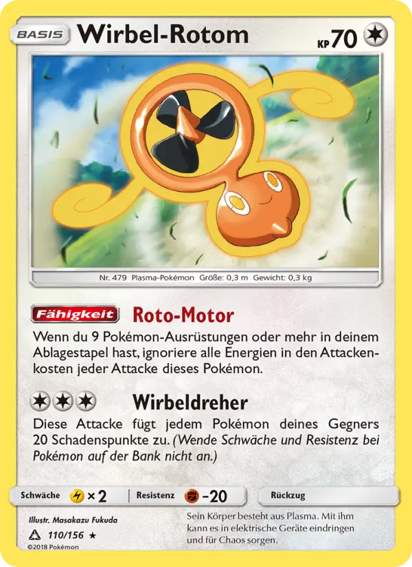 Wirbel-Rotom #110 — Ultra-Prisma