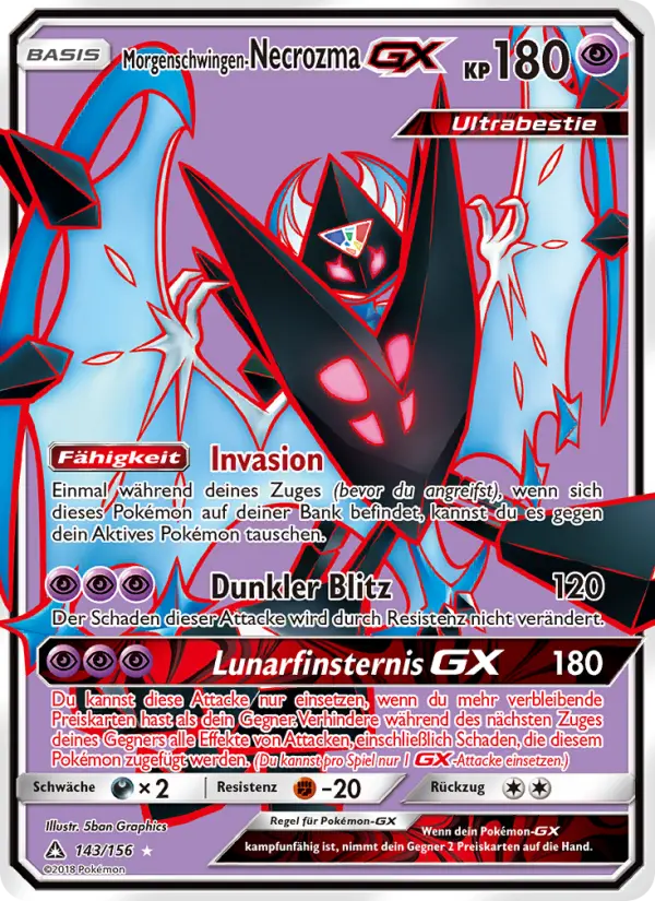 Morgenschwingen-Necrozma GX #143