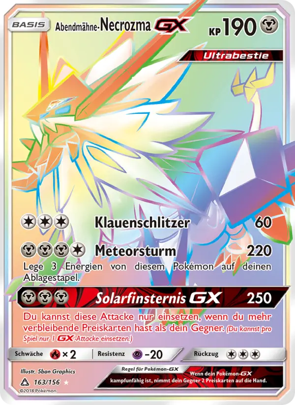 Abendmähne-Necrozma GX #163