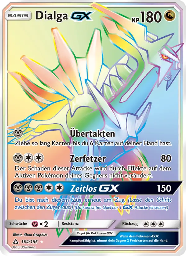 Dialga GX #164 — Ultra-Prisma