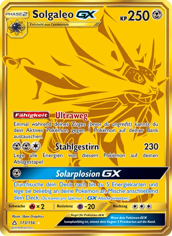 Solgaleo GX #173
