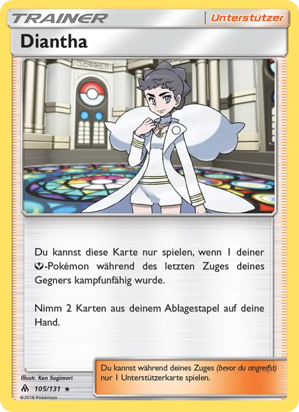 Diantha #105 — Grauen Der Lichtfinsternis (Reverse Holo)
