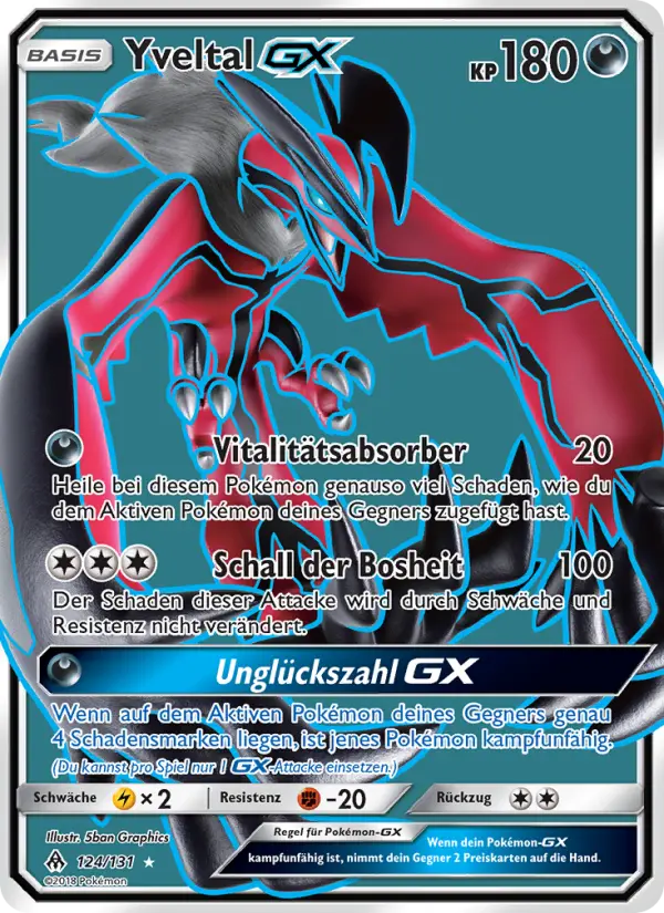 Yveltal GX #124