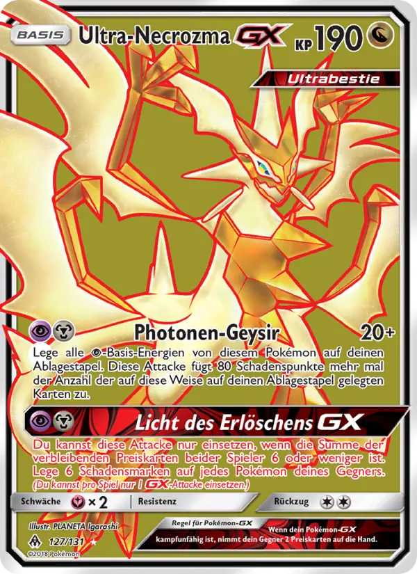 Ultra-Necrozma GX #127