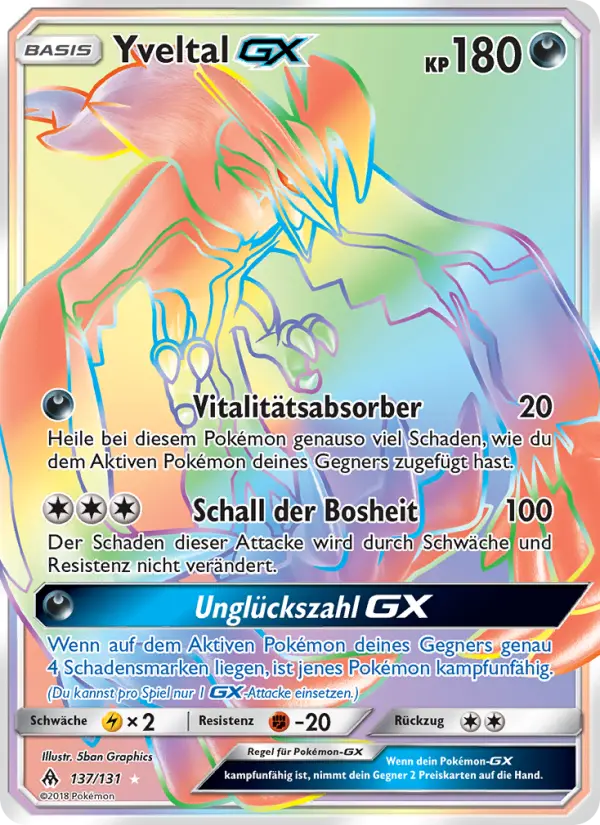 Yveltal GX #137