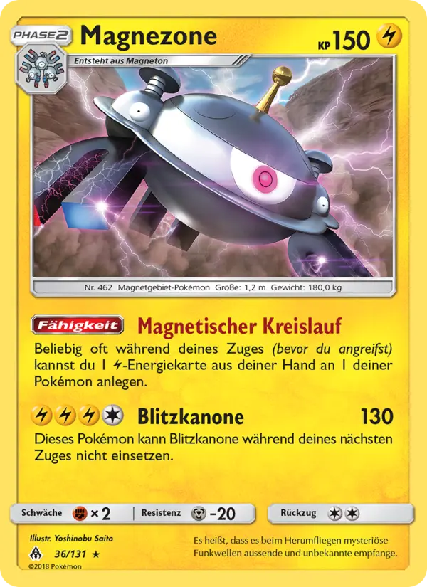 Magnezone #36 — Grauen Der Lichtfinsternis (Reverse Holo)