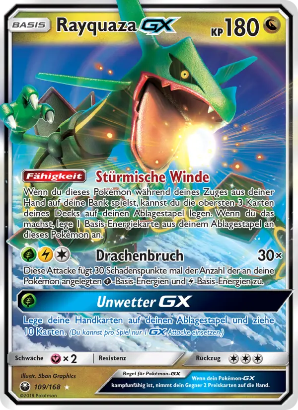 Rayquaza GX #109