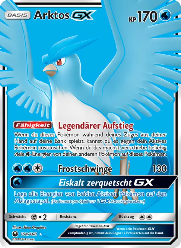 Articuno GX #154