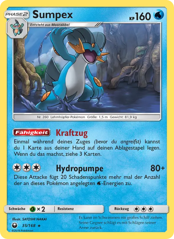 Sumpex #35 — Sturm Am Firmament (Reverse Holo)
