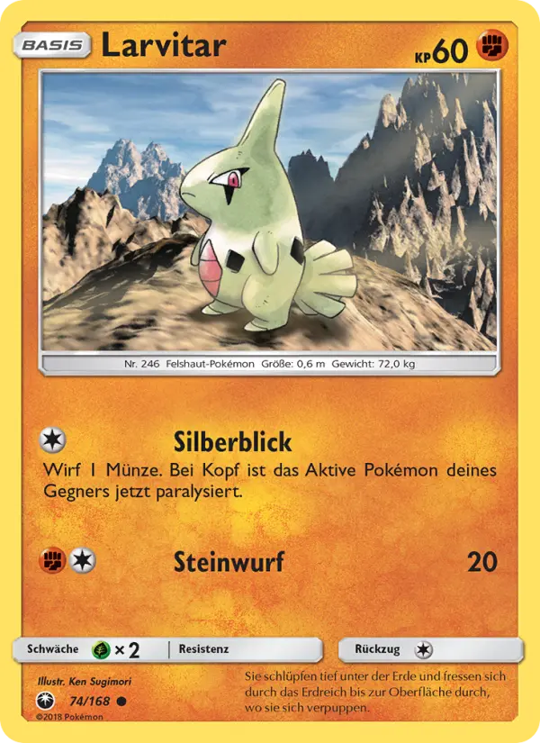 Larvitar #74