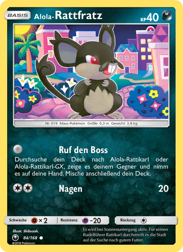 Alola-Rattfratz #84