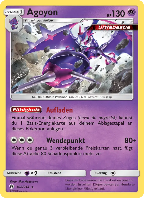 Agoyon #108 — Echo des Donners (Reverse Holo)