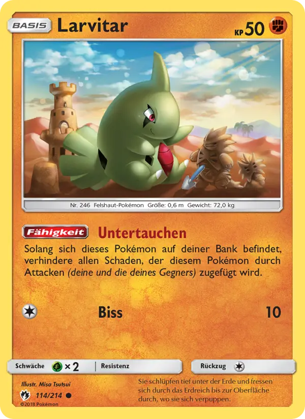 Larvitar #114