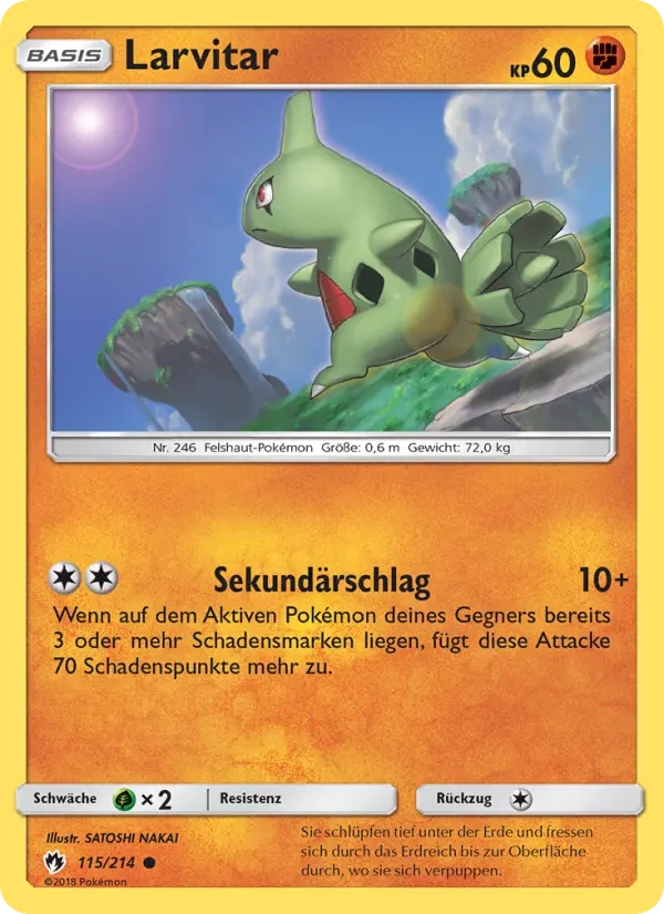 Larvitar #115