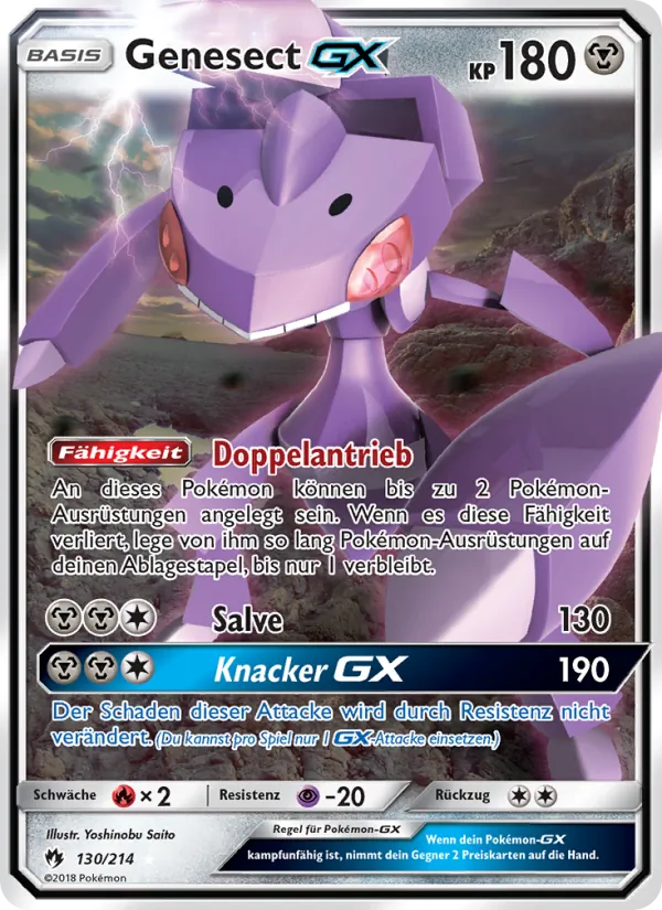 Genesect GX #130