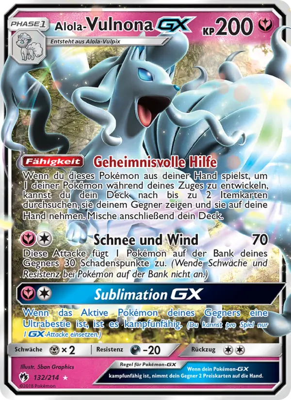 Alola Vulnona GX #132