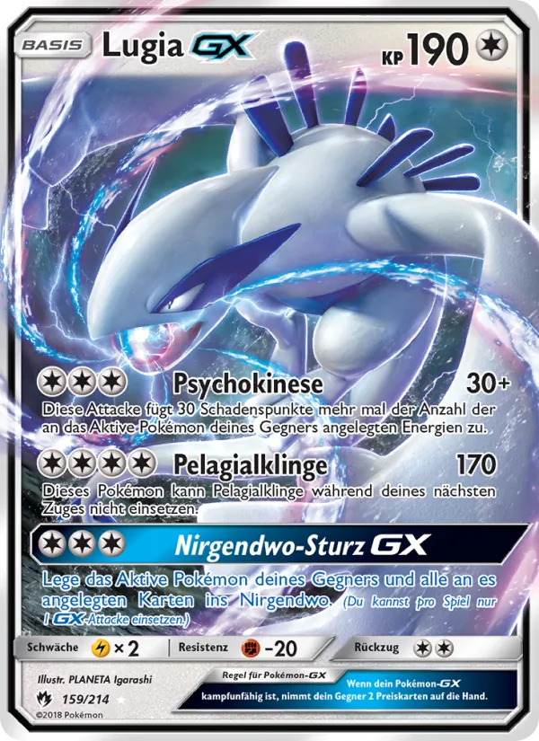 Lugia GX #159