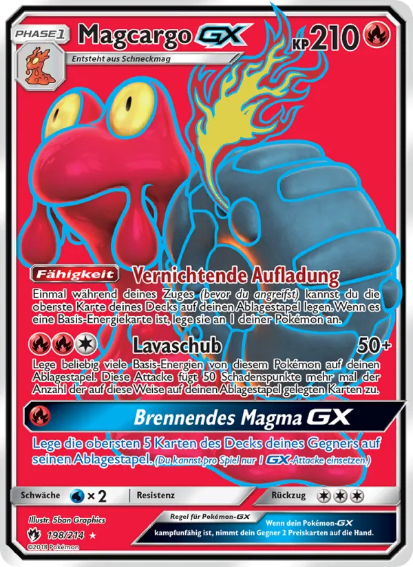 Magcargo GX #198