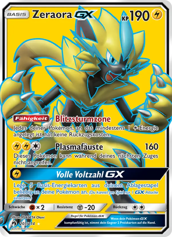 Zeraora GX #201