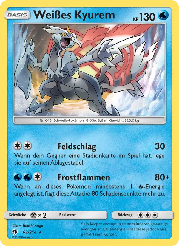 Weißes Kyurem #63