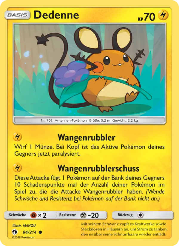 Dedenne #84