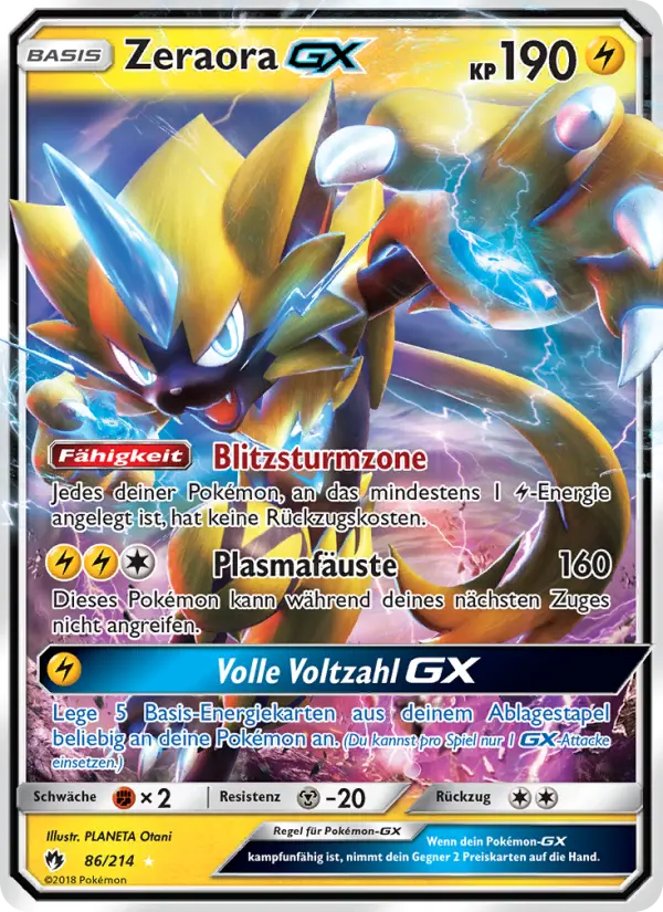 Zeraora GX #86