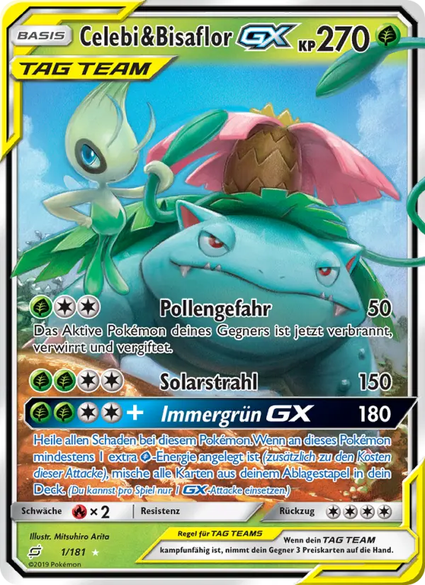 Celebi & Bisaflor GX #1