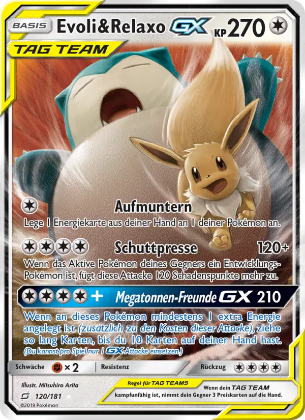 Evoli & Relaxo GX #120