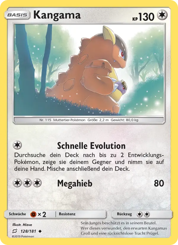 Kangama #128 — Teams Sind Trumpf (Reverse Holo)