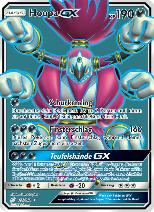 Hoopa GX #166