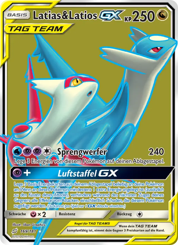 Latias & Latios GX #169