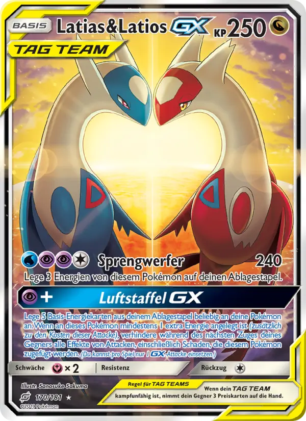 Latias & Latios GX #170