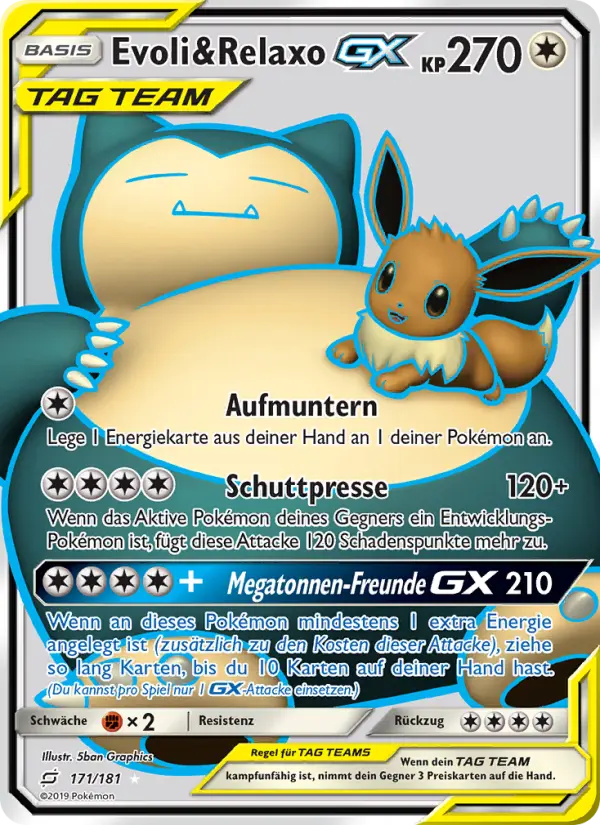 Evoli & Relaxo GX #171