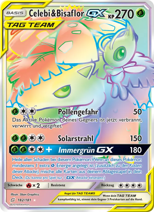 Celebi & Bisaflor GX #182