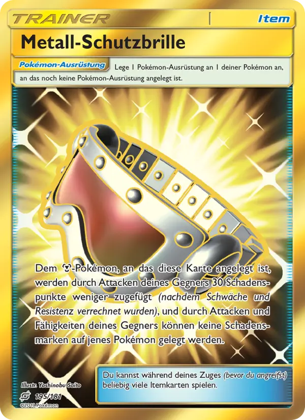 Metall-Schutzbrille #195